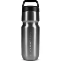 Cube Stainless Steel Arc Insulated 500ml Water Bottle Argenté