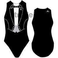 Turbo Smoking Swimsuit Noir 2XL Femme