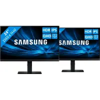 Samsung LS24D600UAUXEN Lot de 2
