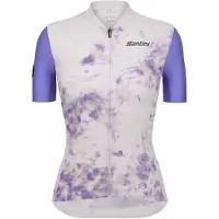 Santini Maillot à Manches Courtes Marble Slim Fit