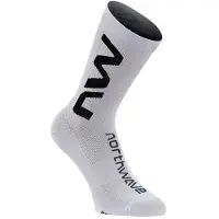 Northwave Chaussettes Vélo Northwave Extreme Air Sock White Black-Pointure 36 - 39