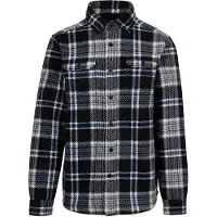 Trespass Checkley Long Sleeve Shirt Noir S Homme