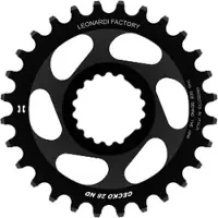 Leonardi Racing Gecko Track Cannondale Dm Offset Oval Chainring 6 Mm Noir 34t