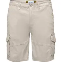Only & Sons Pantalon cargo 'Dean-Mike' crème