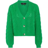 Faina Cardigan vert gazon