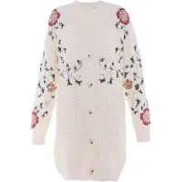 Faina Cardigan mélange de couleurs / blanc cassé