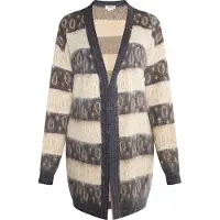Usha Cardigan beige / anthracite