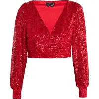 Faina T-shirt 'Nascita' rouge