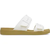 Crocs Brooklyn Buckle Low Sandals Blanc EU 37-38 Femme