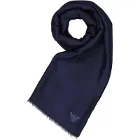 Emporio Armani Écharpe 'Emporio Schal' bleu marine