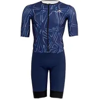 Sailfish Aerosuit Perform Short Sleeve Trisuit Bleu XS Homme