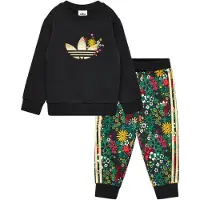 Adidas Originals X Liberty London Crew Set Noir 3-4 Years Fille