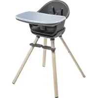 Maxi-Cosi chaise haute évolutive 8 en 1 pour bébé, chaise haute/rehausseur/tabouret/bureau, de 6 mois à 5 ans, Beyond Graphit