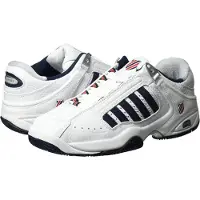 K-Swiss Chaussures de Tennis K Swiss Men Defier Rs White Dress Bluex Fiery Red-Taille 41