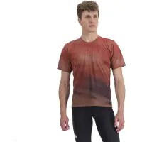 Sportful Flow Giara Short Sleeve T-shirt Rouge 2XL Homme
