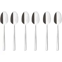 Sambonet Cuillère à Thé Sambonet Rock Inox Grey (6 Pièces)