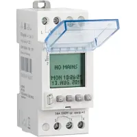 Legrand AlphaRex³ D21, minuterie hebdomadaire numérique, 230 VCA, 1 canal, 2 TE, 1 pièce.
