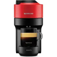 Krups Machine à café à capsules Nespresso Vertuo Pop YY4888FD Spicy Red