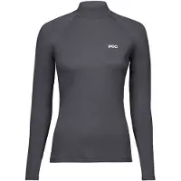POC Merino Mock Neck Long Sleeve Base Layer Gris XS Femme