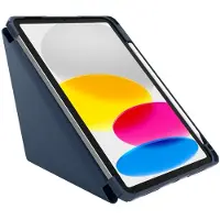 dbramante1928 Etui London iPad 10.9" (10th Gen) Bleu Pacifique