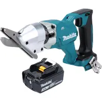 Makita DJS 800 F1 Cisaille à fibrociment sans fil 18 V Brushless + 1x batterie 3,0 Ah - sans chargeur