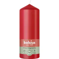 Bolsius Candle, cylindrical, 15/5.8 cm, red (1 pcs)