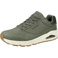 SKECHERS Herren Street UNO Tailored Air Sneaker 183007 OLV, Taille:43 EU