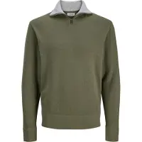 JJ REBEL Pull-over 'JREBBEATON' vert foncé