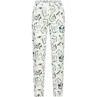 s.Oliver Pantalon de pyjama bleu clair / vert foncé / orange pastel / blanc