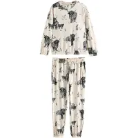 Next Pyjama beige / noir