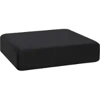 vidaXL Coussin D¿Assise Noir