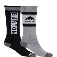Burton Weekend Midweight Socks 2 Pairs Noir,Gris EU 30-32 Enfants