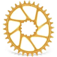 Garbaruk Sram Gxp/dub Mtb Oval Chainring Doré 30t