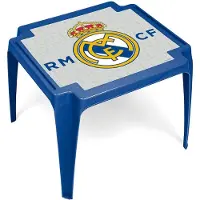 Arditex Real Madrid Plastic Table Bleu