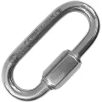 Kong Italy Kong Maillon à vis "CE + EN362" 10 mm acier inoxydable