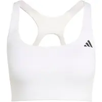 Adidas Soutien-gorge de sport 'Optime' noir / blanc
