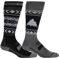 Burton Performance Lightweight Socks 2 Pairs Noir,Gris EU 38-42 Femme