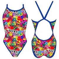 Turbo Lucky Race Swimsuit Multicolore XL Femme
