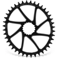 Garbaruk Cannondale Hollowgram Oval Chainring Argenté 52t