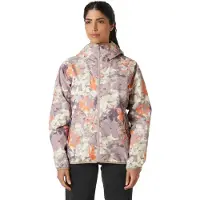 Helly Hansen Graphic Raincoat Violet M Femme