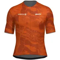 Santini La Vuelta 90 Years Short Sleeve Jersey Orange S