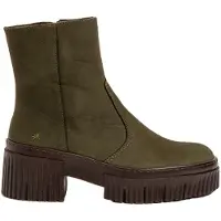 Art pour femme. 113741222003_0G3 Bottines en cuir 1374 vertes (42), 3 à 5 cm, Fermeture éclair, Casuel