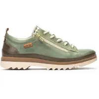 Pikolinos Chaussures pour femmes VIGO - chaussures basses à lacets confortables, vertes, NOUVEAU
