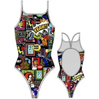 Turbo Yeah Comic Swimsuit Multicolore M Femme