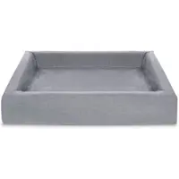 Bia Bed Housse en coton pour panier pour chien , gris