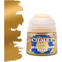 Games Workshop Citadel Pot de Peinture - Layer Skullcrusher Brass (12ml)