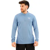 Castore Cmd30842 Half Zip Sweatshirt Bleu M Homme