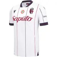 MACRON Bologna Fc 25/26 Away Short Sleeve T-shirt Blanc XL Homme
