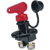 Quick Italy Unipolar Battery Switch 140a Doré 64 mm