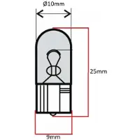 Kyoto Ampoule Pour Scooter Piaggio 125 Liberty S 4t E3 2006 À 2008 Av Neuf